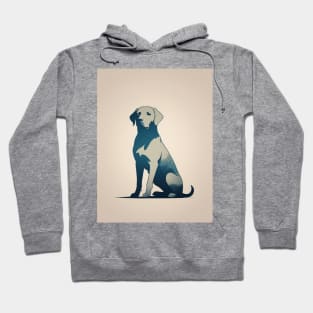 Labrador Retriever Dog 2 - Japanese Old Vintage Hoodie